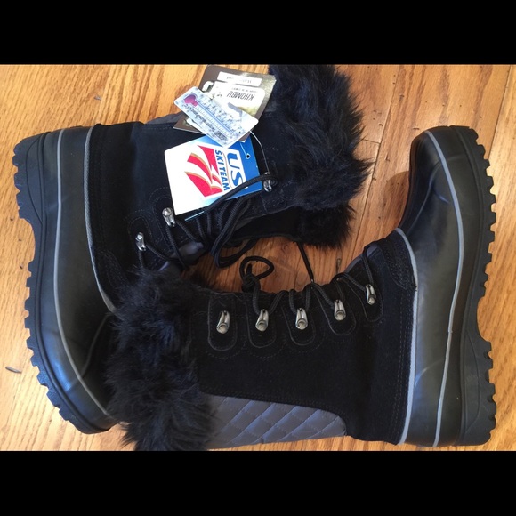 Khombu Shoes - Khombu Ladies’ Waterproof Boots, Black